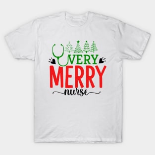 very merry nurse T-Shirt